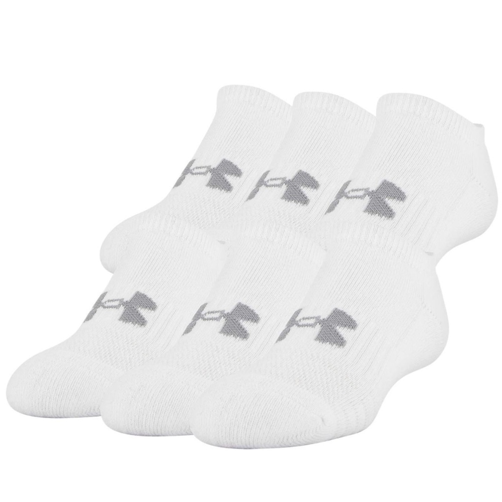 Under Armour Boys Youth No Show Socks